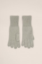 Cashmere Handschuhe in Salbei