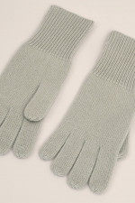 Cashmere Handschuhe in Salbei
