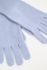 Cashmere Handschuhe in Hellblau