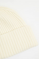 Midi-Mütze BARI aus Cashmere in Creme