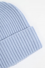 Midi-Mütze BARI aus Cashmere in Hellblau