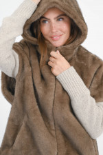 Jacke HOLA in Moka