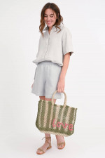 Leinenshorts SIRIO in Stone