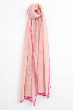 Cashmere Schal in Rosé/Pink