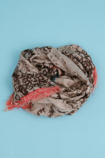 Cashmere Schal WÖRTHERSEE LOVE in Taupe