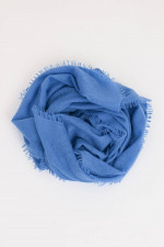 Cashmere-Schal in Blau