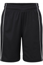 Children Functional Shorts in Black