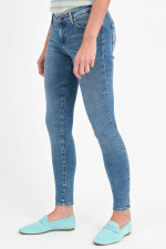 Slim Fit Jeans LEGGING ANKLE in Mittelblau