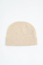 Cashmere-Mütze in Beige