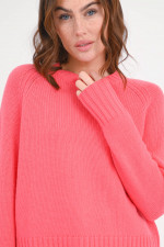 Pullover aus Woll-Cashmere-Mix in Tangerine