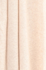 Schal aus reinem Cashmere in Beige