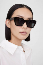 Statement Sonnenbrille INDIO in Braun/Schwarz