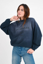Sweatshirt JACI / LOS ANGELES in Blaugrau