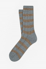 Socken DUBLINO in Grau/Gold