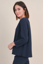 Blusenshirt CORMONS in Marineblau