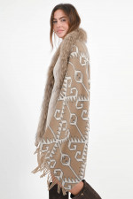 Wollcape STOLA in Navajo Camel