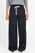 Straight-Leg-Hose in Dark Blue