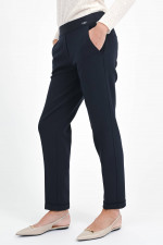 Hose KIM mit schmal zulaufendem Bein in Dark Navy
