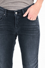 Stretch-Jeans PINA mit ausgefranstem Saum in Grau
