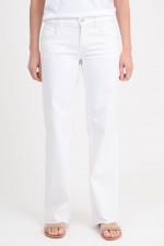 Wide-Leg-Jeans TESS in Weiß