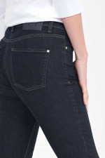 Jeans PIPER SHORT mit Schmuckdetail in Dark Blue
