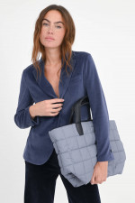 Taillierter Blazer aus Samt in Sapphire