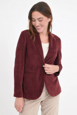 Cord-Blazer in Bordeaux