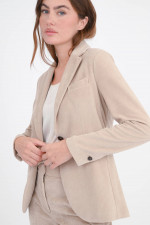Cord-Blazer in Beige