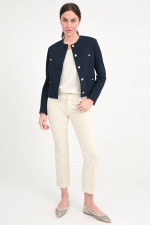 Jacke mit Goldknöpfen in Navy