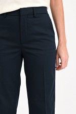 Hose mit Bügelfalten in Navy