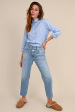 Slim Fit Jeans MILO in Hellblau