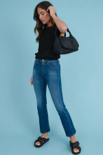 Flared Jeans BAYLIN in Mittelblau