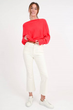 Flared Jeans HI-SUN in Ivory