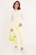 Flared Jeans HI-SUN BOOTCUT in Pastellgelb