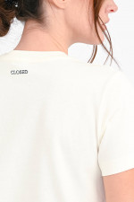 T-Shirt I LOVE DENIM in Ivory