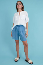 Shorts AVEDURINI in Blau meliert