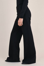 Weite Hose in Schwarz
