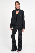 Trenchcoat-inspirierte Jacke in Navy