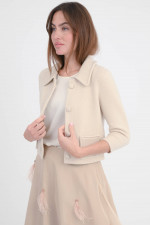 Strickjacke aus Cashmere-Mix in Angora
