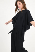 Pullover CHEERFUL MOMENTS in Schwarz