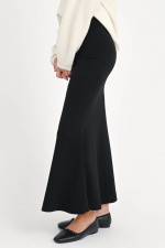 Midi-Rock in Schwarz