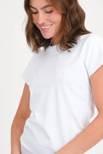 Slim Fit T-Shirt in Weiß