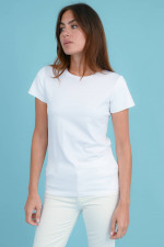 Slim Fit T-Shirt in Weiß