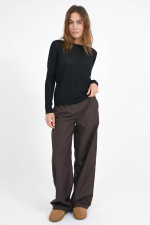 Cashmere Pullover in Pure Black