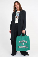 Canvas Tote Bag in Grün