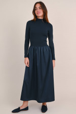 Maxi Kleid SUNALF in Navy