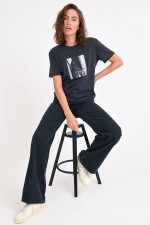 T-Shirt DENIM in Anthrazit
