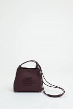 Mini-Shopper mit Pegasus-Logo in Bordeaux