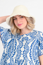 Bucket Hat in Natur