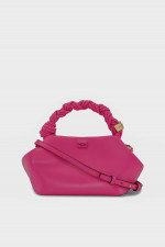 Bou-Tasche aus Lederimitat in Pink